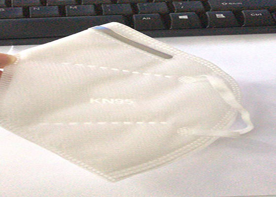 FFP2 NR Foldable KN95 Mask , Non Woven KN95 Civil Mask